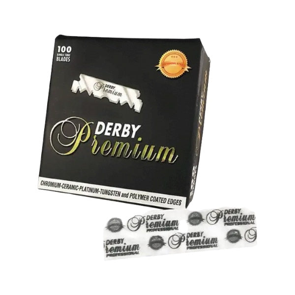 Derby Professional / Premium Single Edge Scheermes 100 Stk.