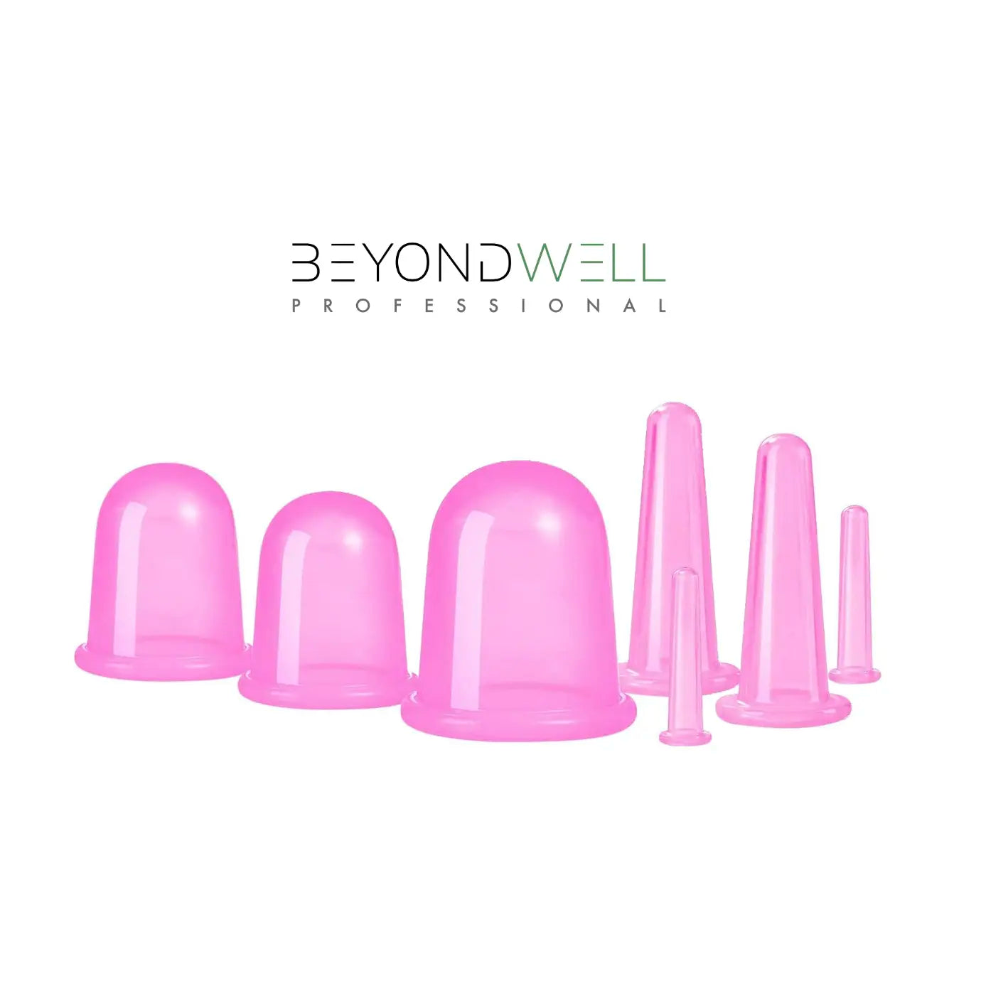 Silicone Face & Body Cupping Set (7 pieces)