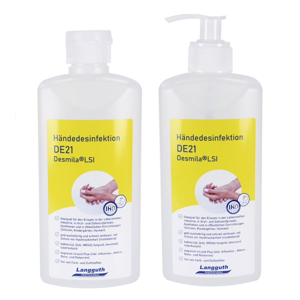 Desmila DE21 LSI désinfectant pour les mains 500ml