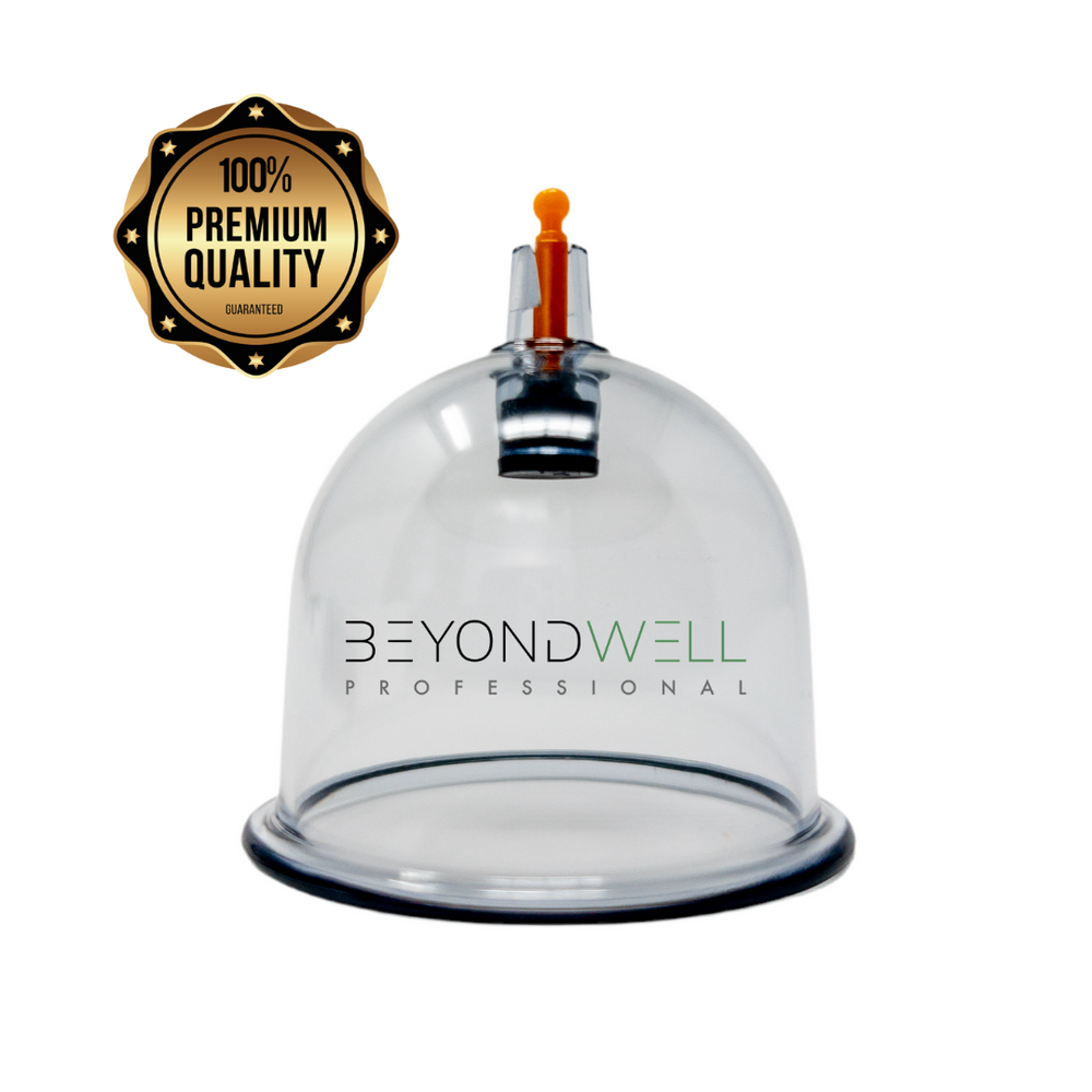 BeyondWell Schröpfgläser 6.8 cm (100 Stück) - Premium Produkt