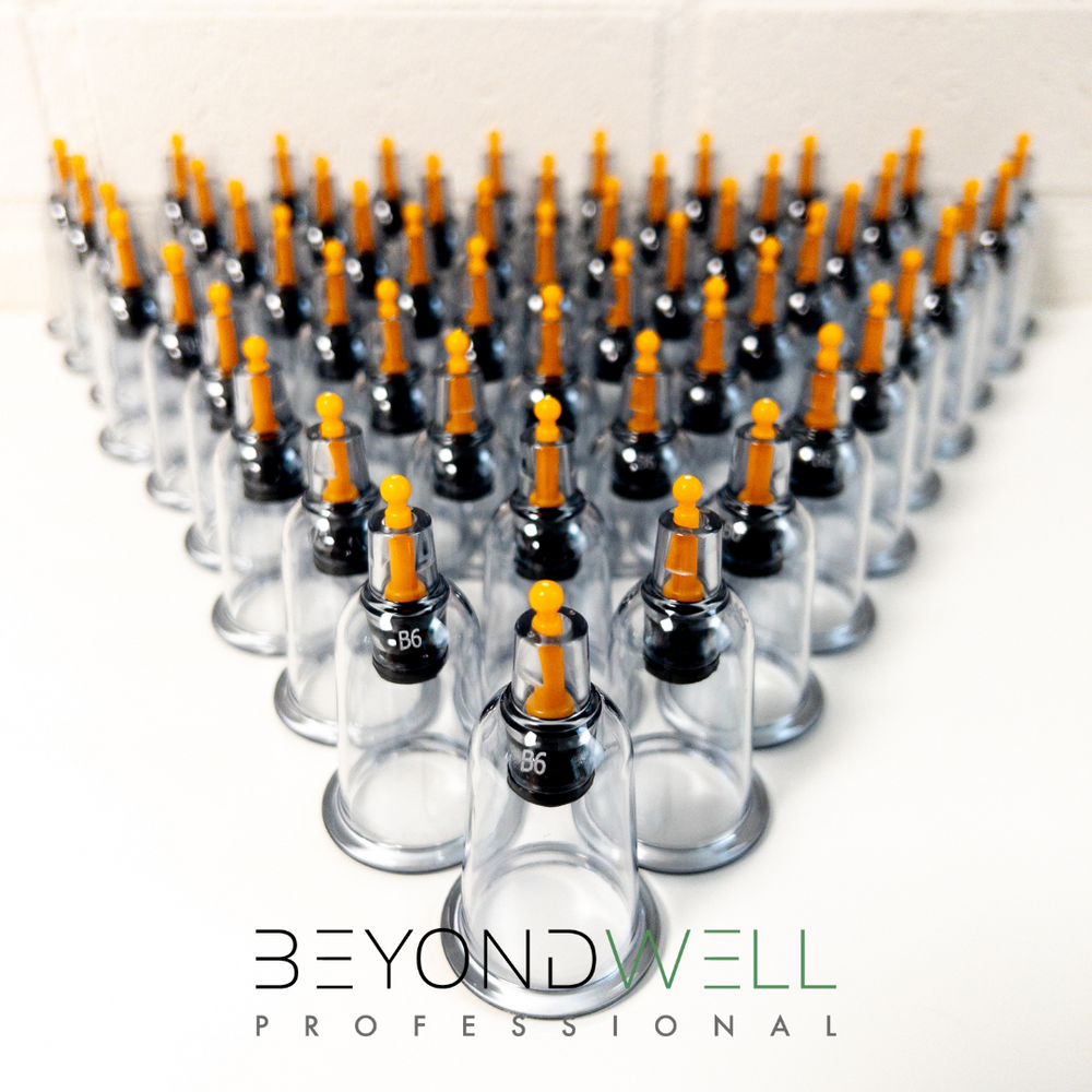 BeyondWell Schröpfgläser 3.4 cm (100 Stück) - Premium Produkt