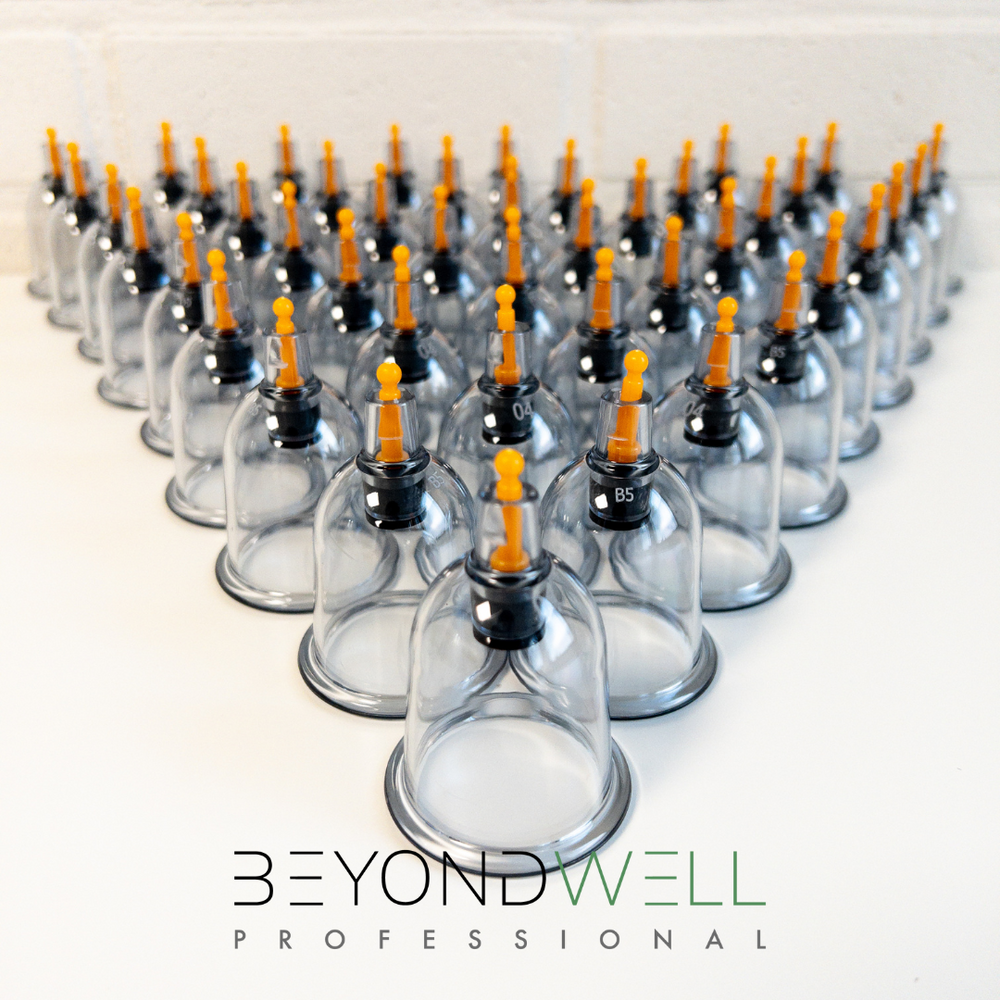 BeyondWell Schröpfgläser 4.4 cm (100 Stück) - Premium Produkt