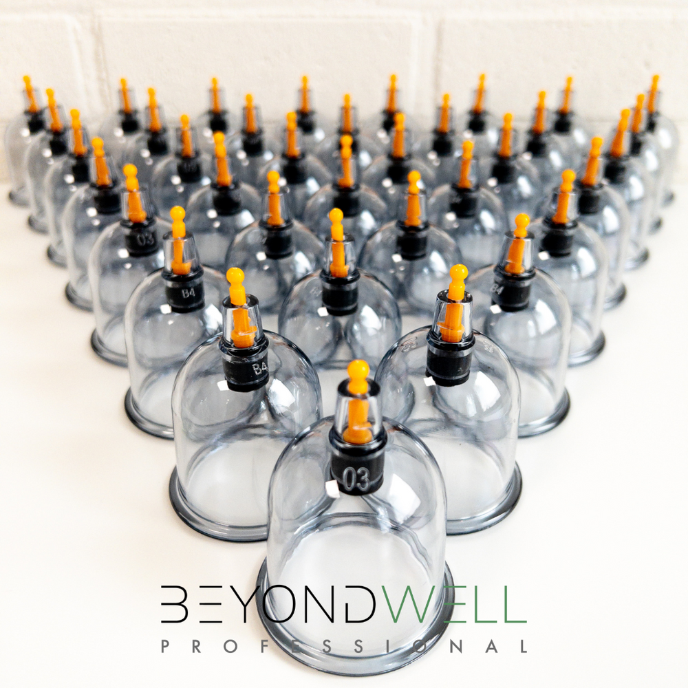 BeyondWell Schröpfgläser 5.2 cm (100 Stück) - Premium Produkt