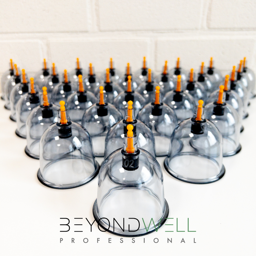 BeyondWell Schröpfgläser 6.0 cm (100 Stück) - Premium Produkt