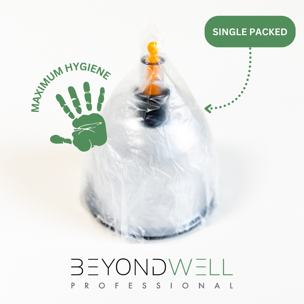 BeyondWell Schröpfgläser 6.8 cm (100 Stück) - Premium Produkt