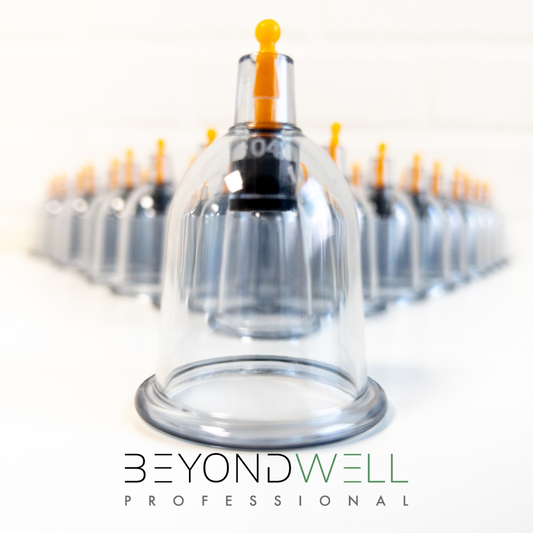 BeyondWell Ventouses Hijama 4.4 cm (100 pièces) - Qualité Supérieure