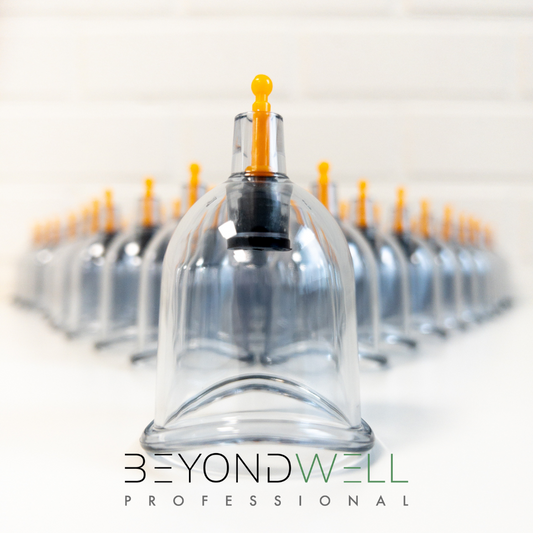 BeyondWell Ventouses Hijama Incurvé 4.4 cm (100 pièces) - Qualité Supérieure