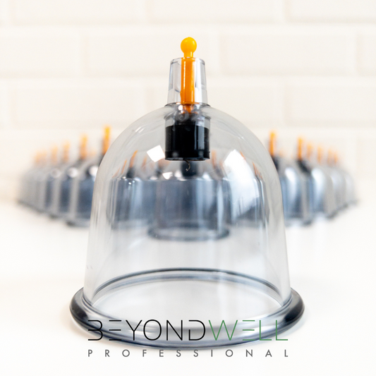 BeyondWell Ventouses Hijama 6.0 cm (100 pièces) - Qualité Supérieure