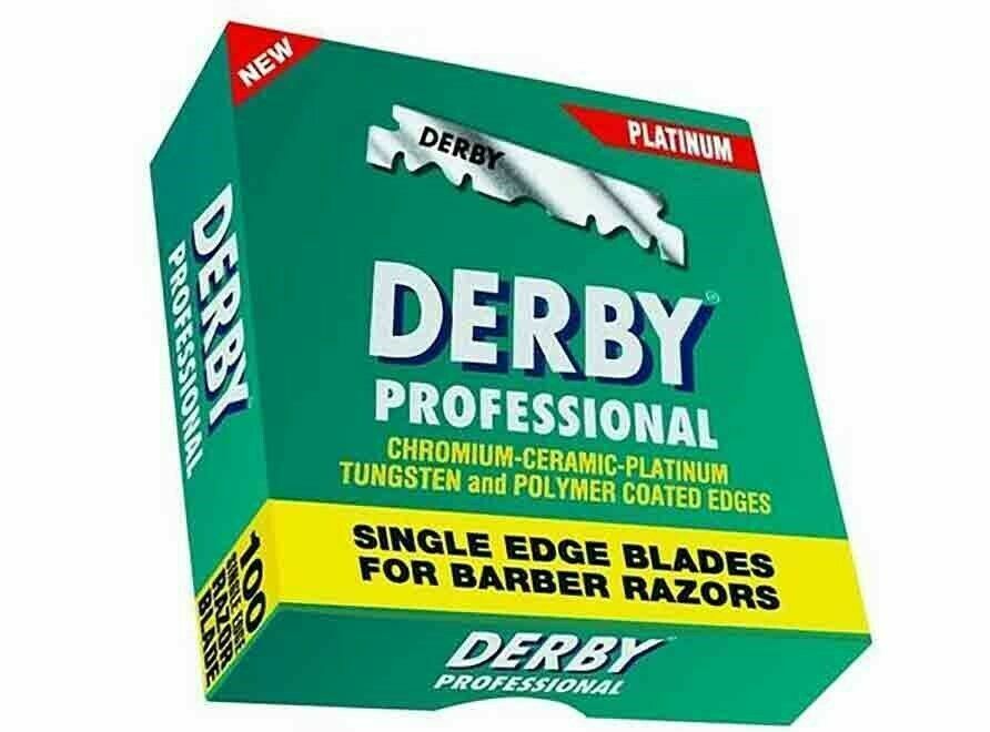 Derby Professional Single Edge Razor Blade 100 Stk.